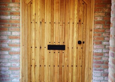 oak front door