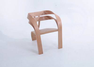 chair, steam bent